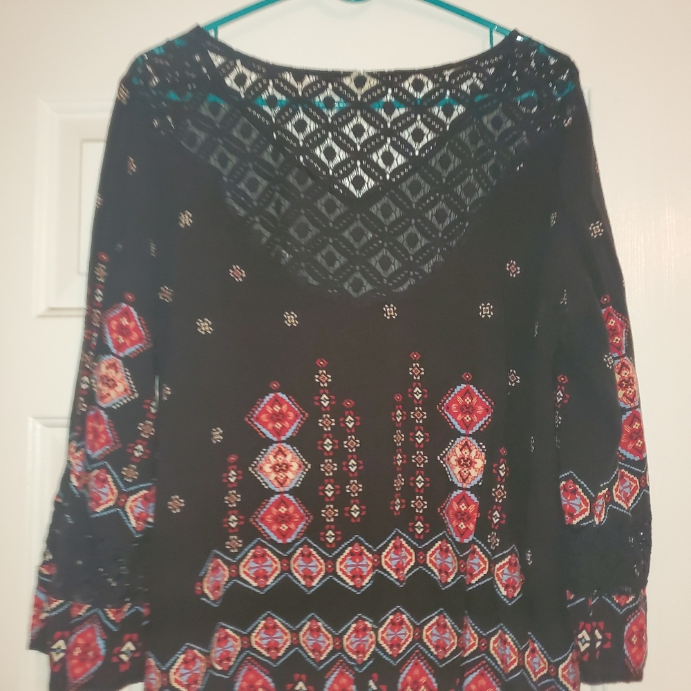 Multi colored blouse